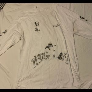 Original Outlaw Immortal 2Pac Tattoo Long Sleeve